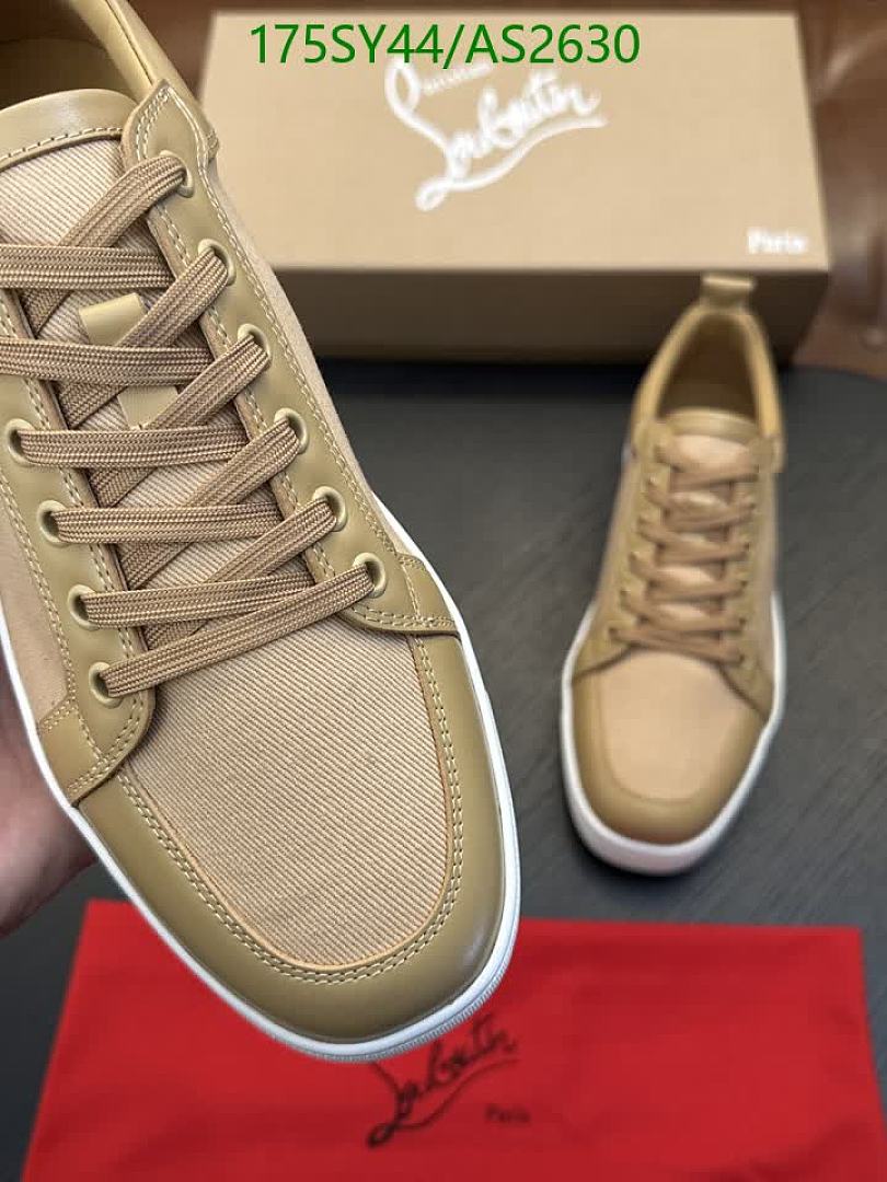 Christian Louboutin-Men shoes Code: AS2630 $: 175USD