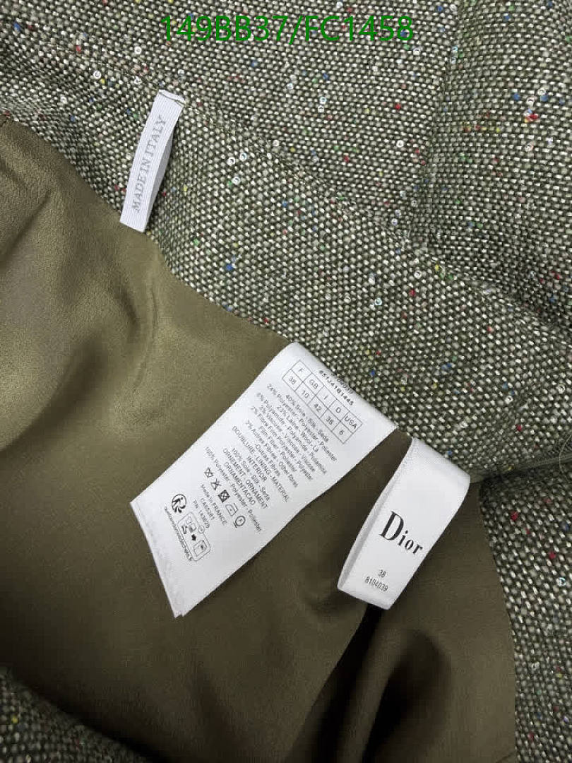 Dior-Clothing Code: FC1458 $: 149USD