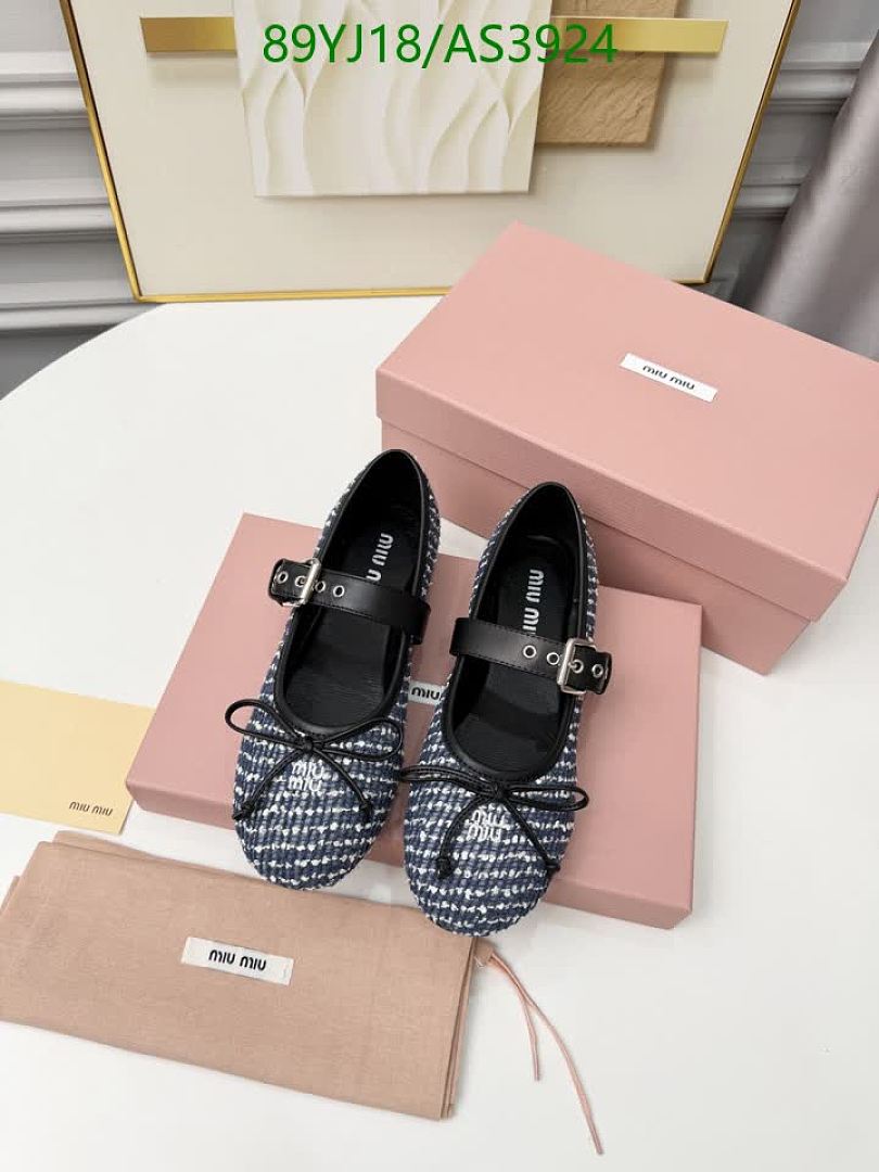 Miu Miu-Women Shoes Code: AS3924 $: 89USD