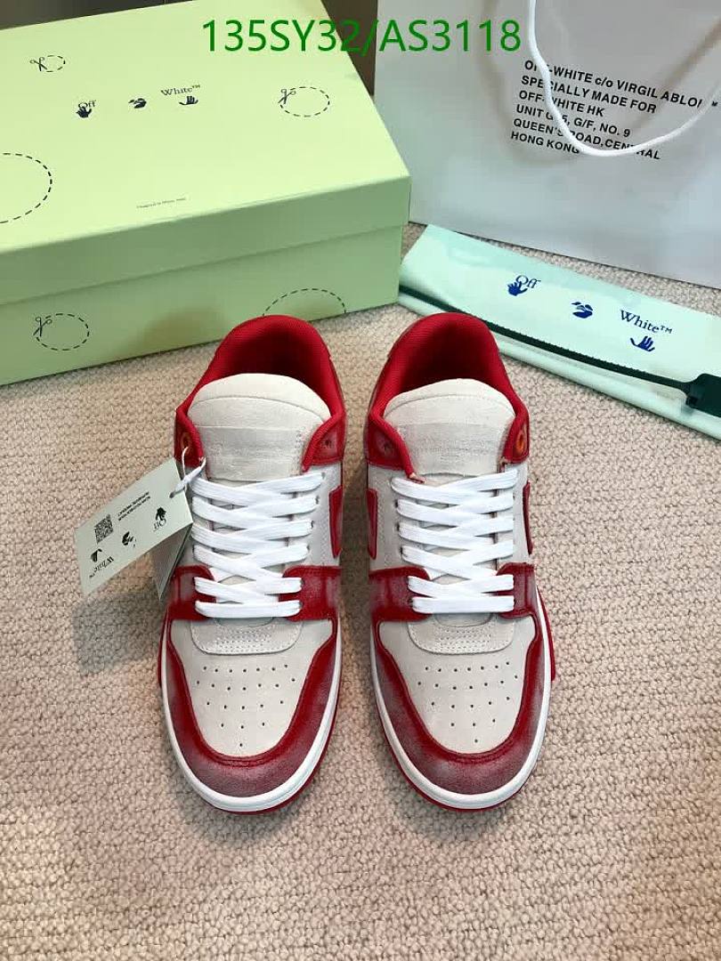 Off White-Women Shoes Code: AS3118 $: 135USD