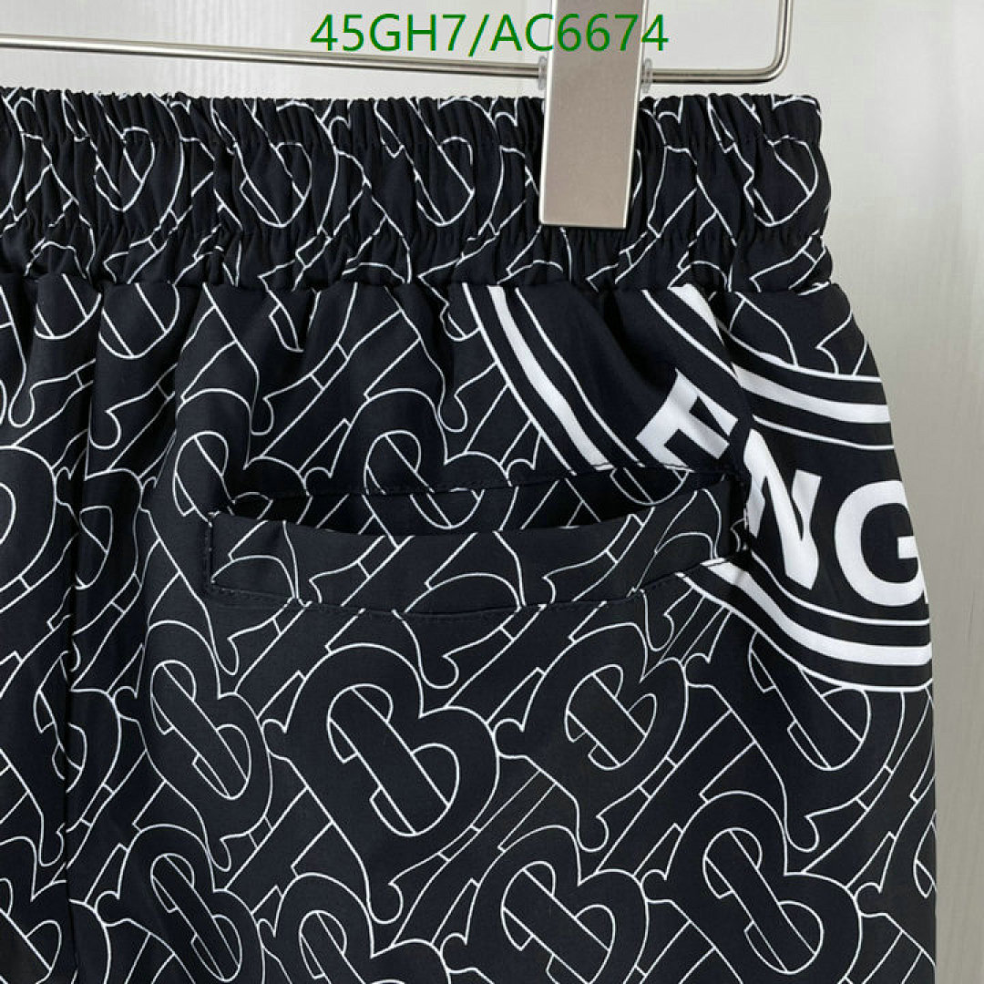 Burberry-Clothing Code: AC6674 $: 45USD