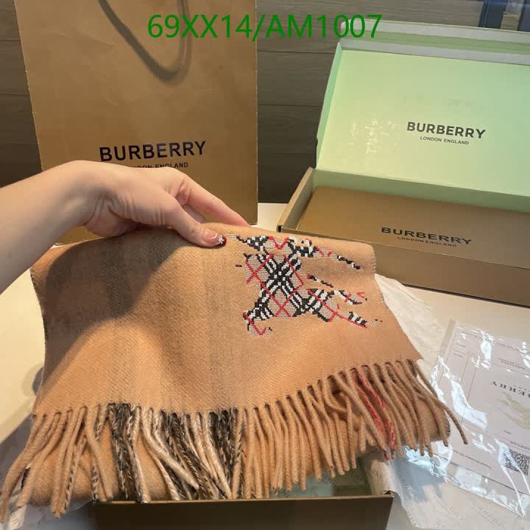 Burberry-Scarves Code: AM1007 $: 69USD