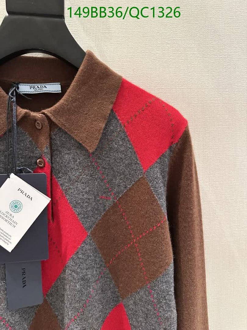 Prada-Clothing Code: QC1326 $: 149USD