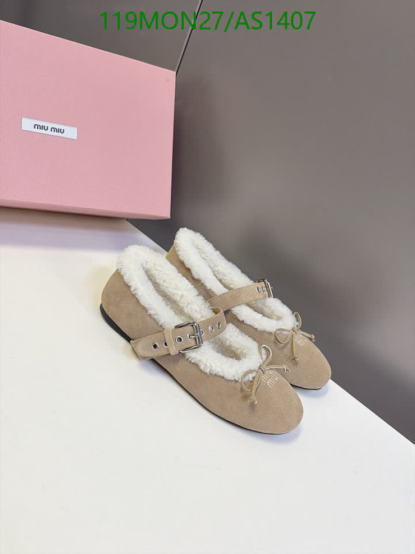 Miu Miu-Women Shoes Code: AS1407 $: 119USD