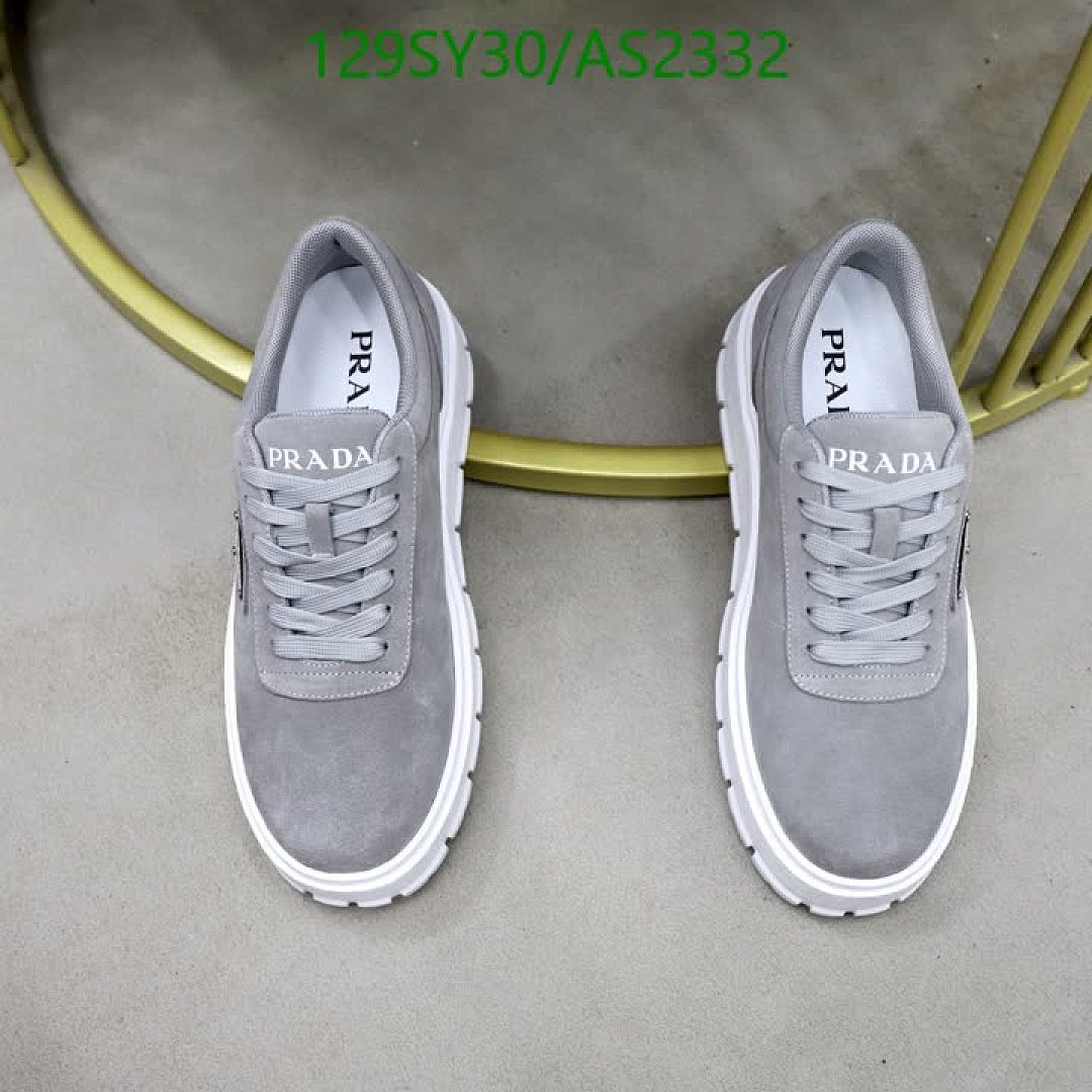 Prada-Men shoes Code: AS2332 $: 129USD