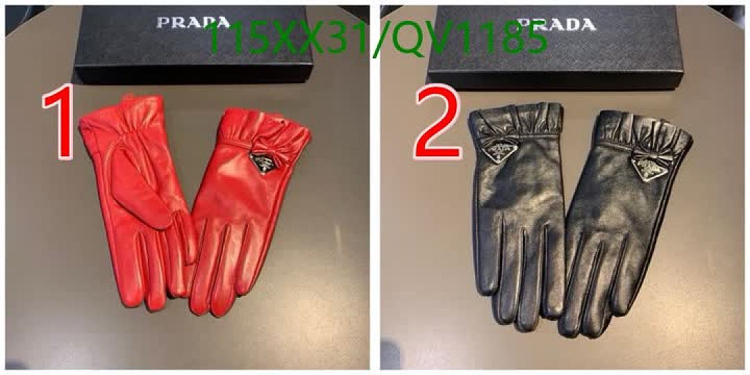 Prada-Gloves Code: QV1185 $: 115USD