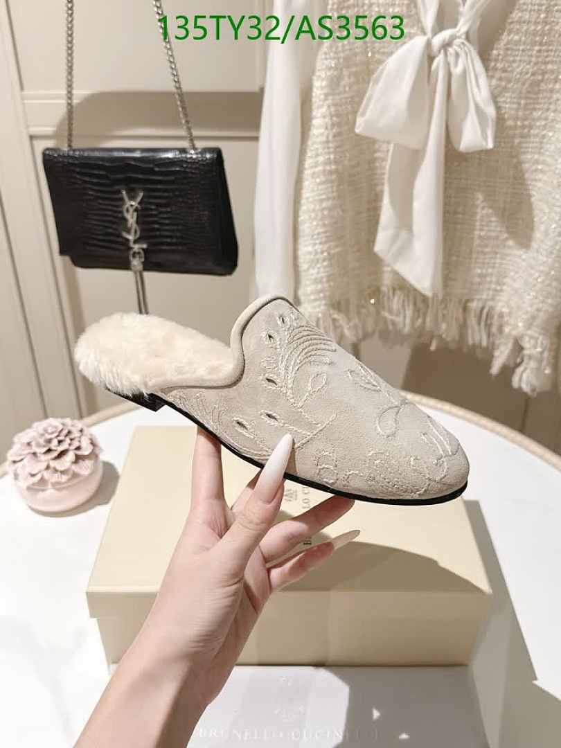 Brunello Cucinelli-Women Shoes Code: AS3563 $: 135USD