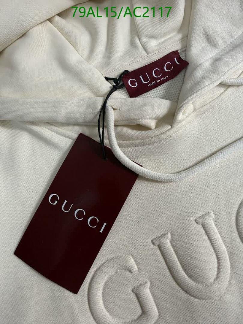 Gucci-Clothing Code: AC2117 $: 79USD