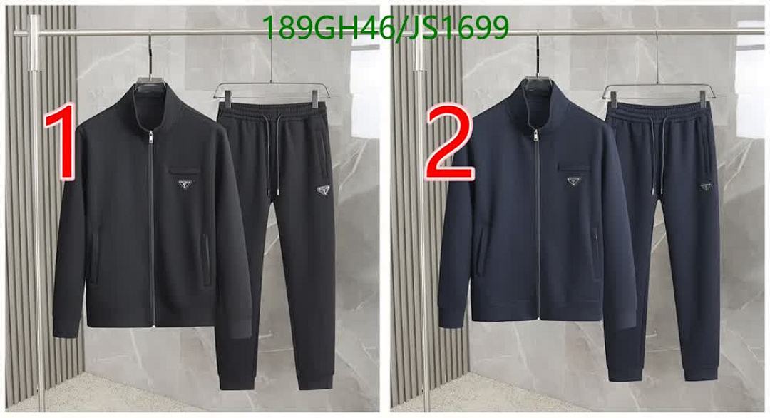 Prada-Clothing Code: JS1699 $: 189USD