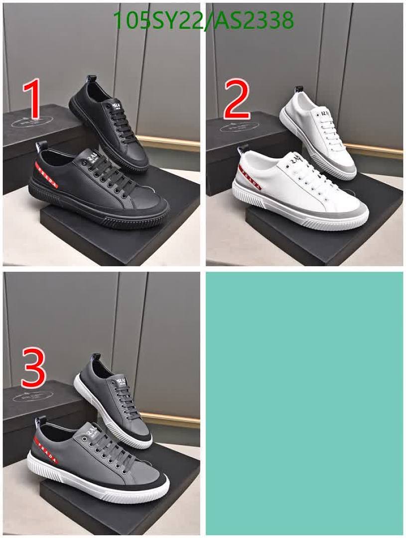Prada-Men shoes Code: AS2338 $: 105USD