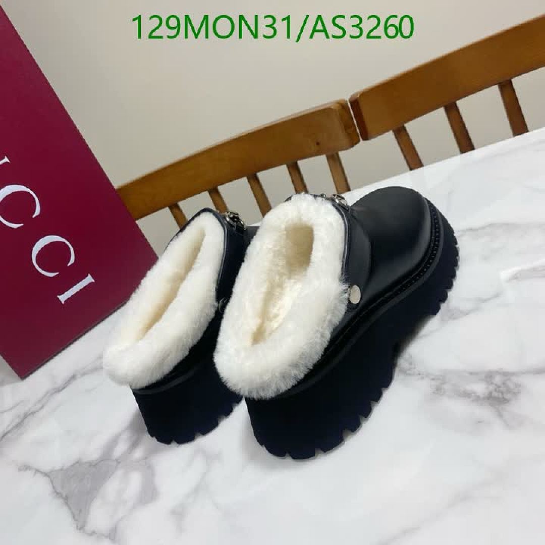 Gucci-Women Shoes Code: AS3260 $: 129USD