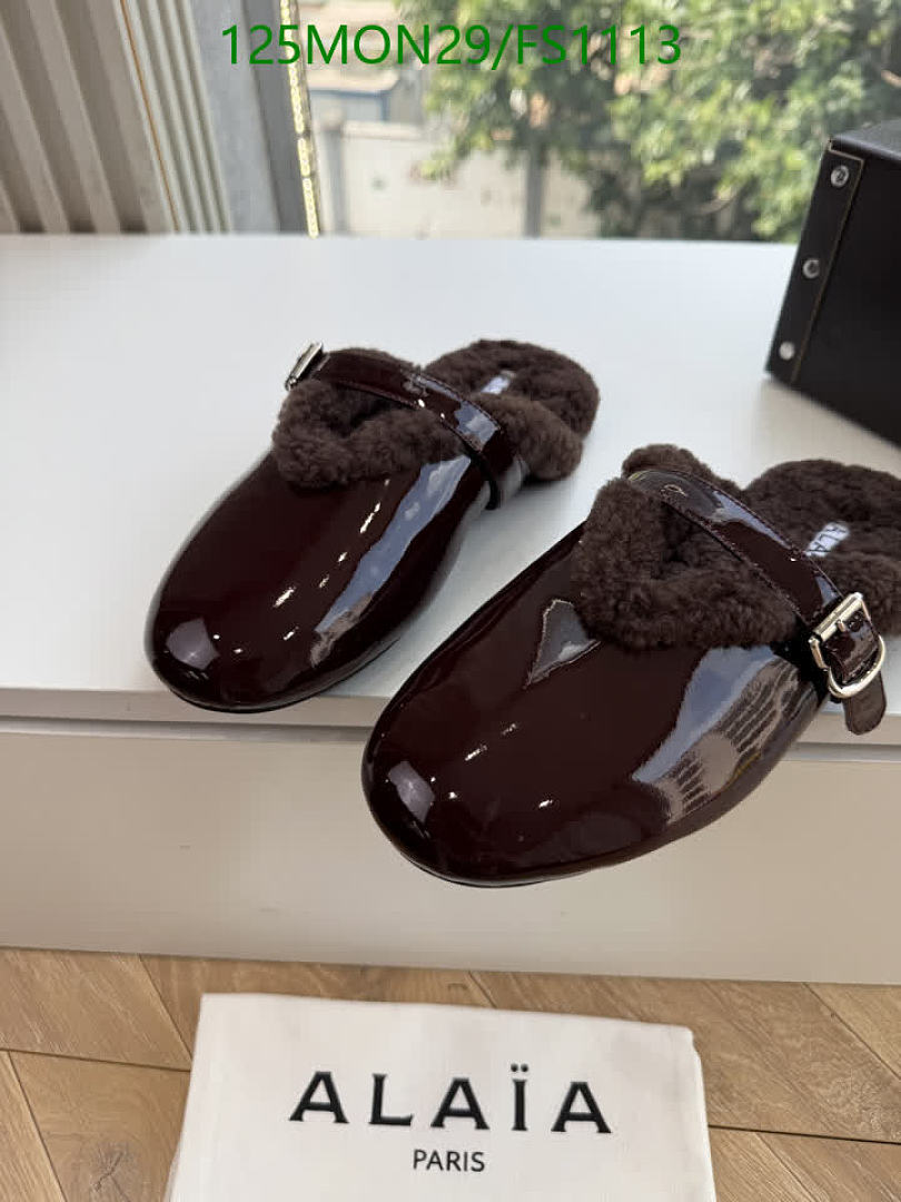 Alaia-Women Shoes Code: FS1113 $: 125USD