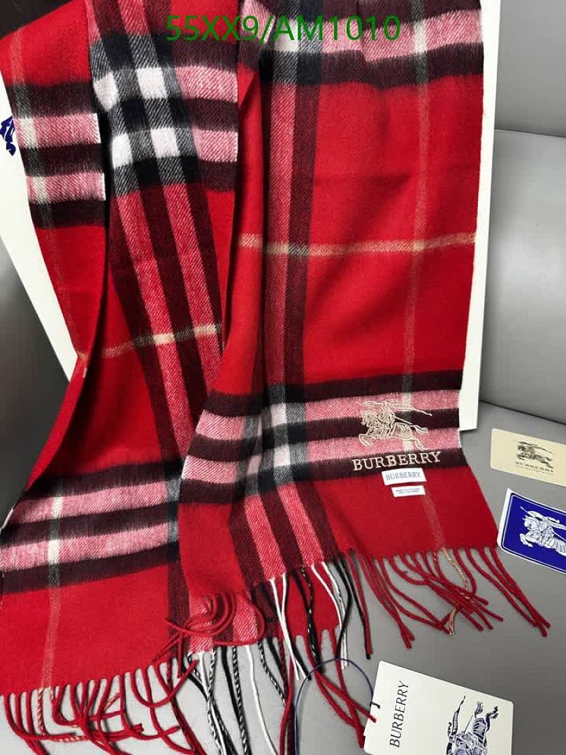 Burberry-Scarves Code: AM1010 $: 55USD
