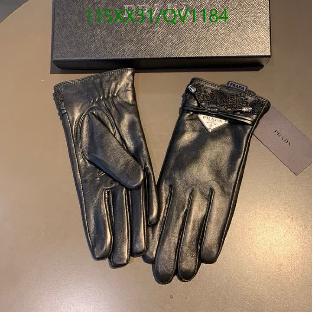 Prada-Gloves Code: QV1184 $: 115USD