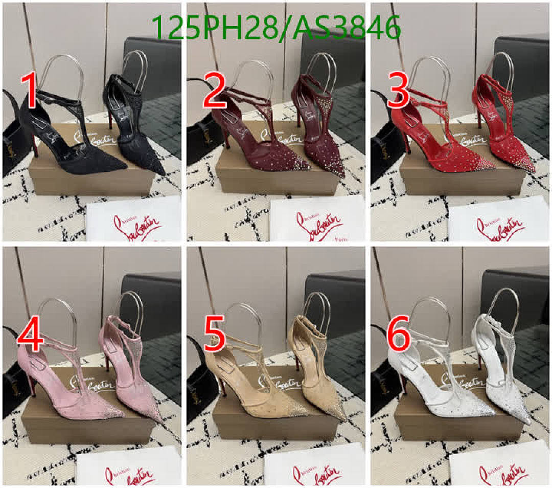 Christian Louboutin-Women Shoes Code: AS3846 $: 125USD