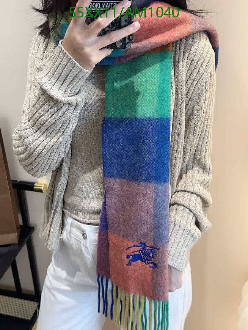 Burberry-Scarves Code: AM1040 $: 55USD