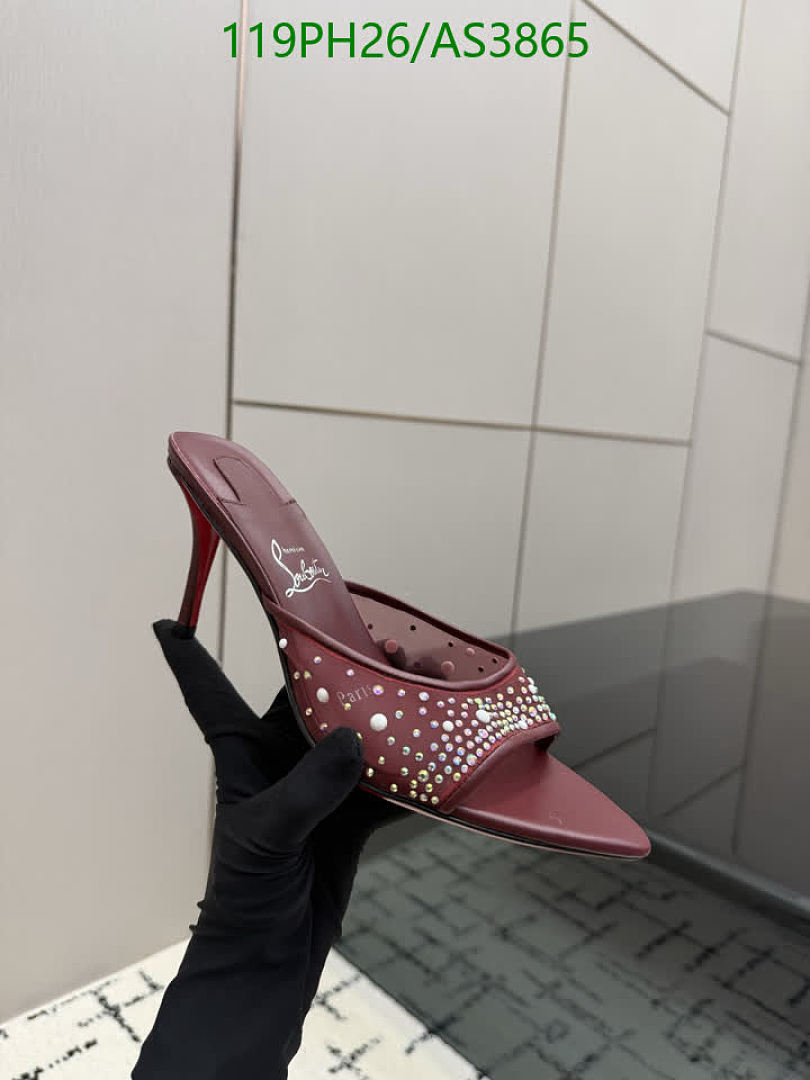 Christian Louboutin-Women Shoes Code: AS3865 $: 119USD