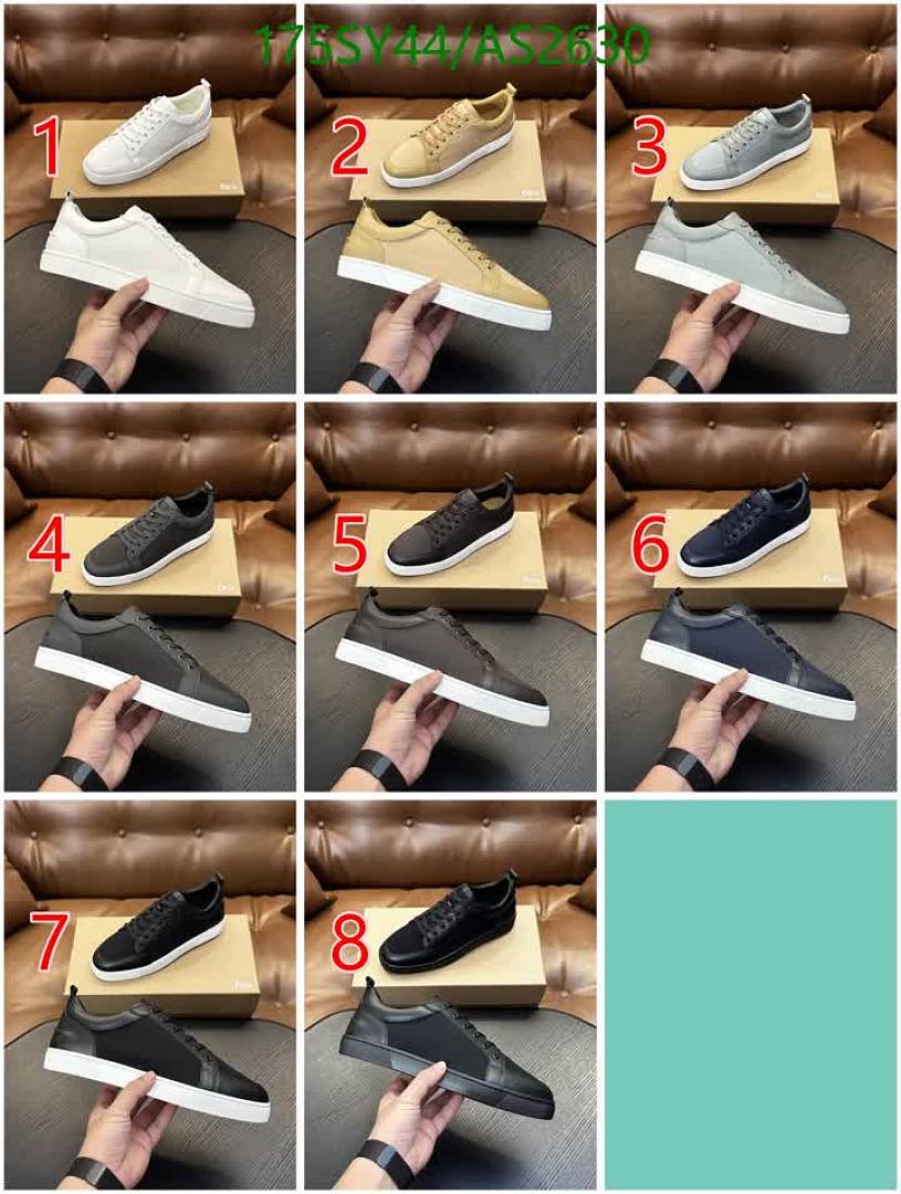Christian Louboutin-Men shoes Code: AS2630 $: 175USD