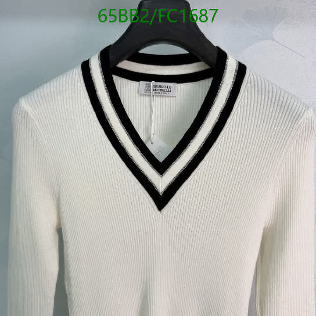 Brunello Cucinelli-Clothing Code: FC1687 $: 65USD