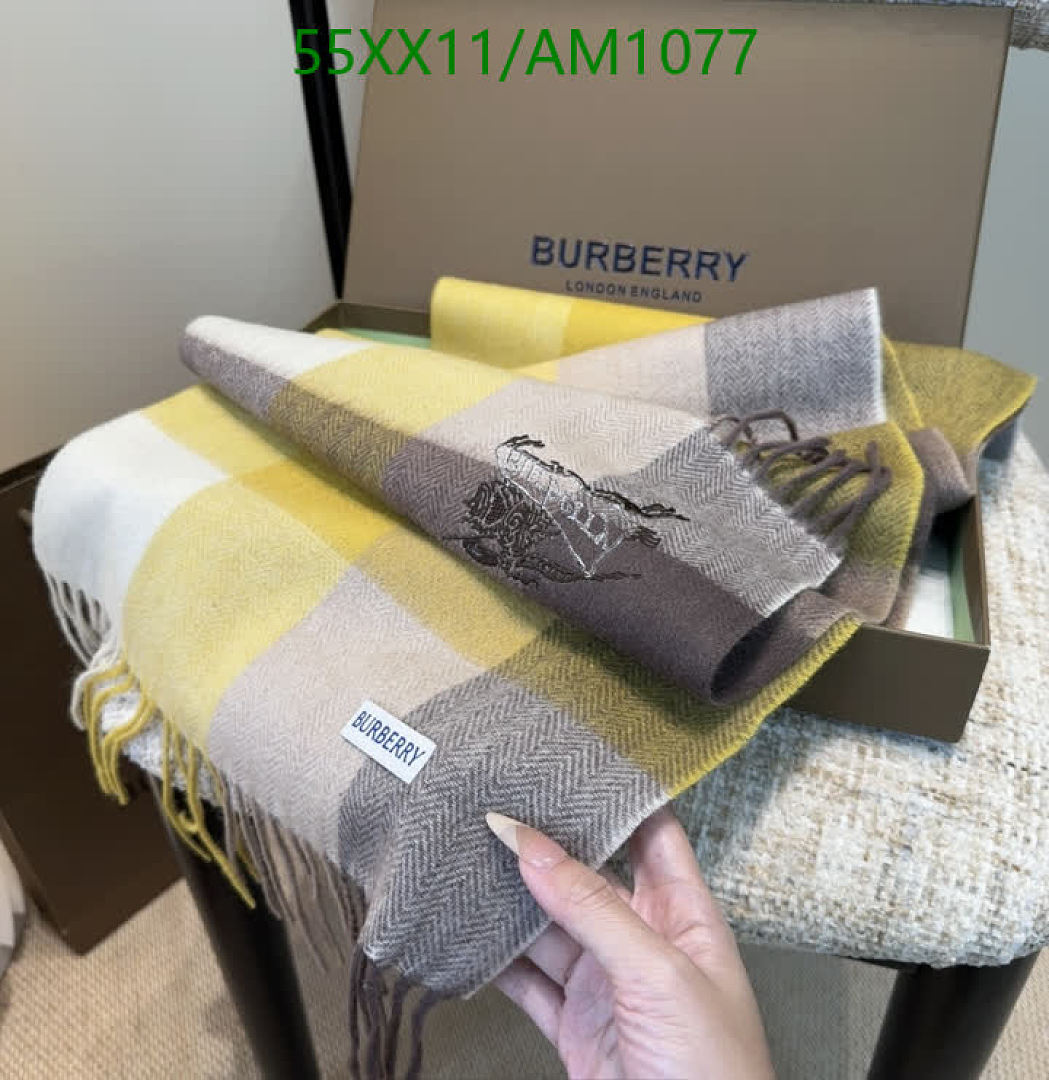 Burberry-Scarves Code: AM1077 $: 55USD