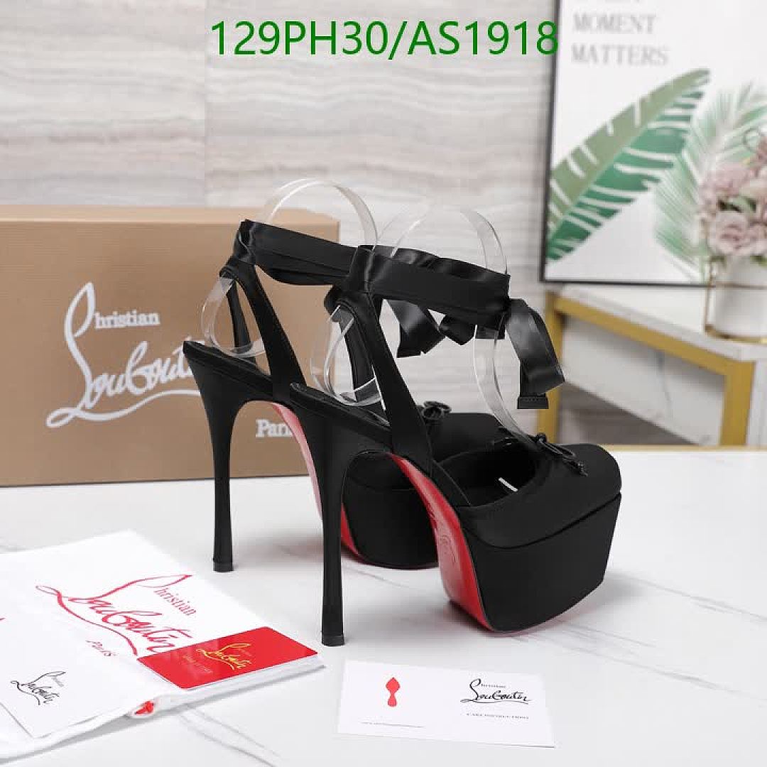 Christian Louboutin-Women Shoes Code: AS1918 $: 129USD