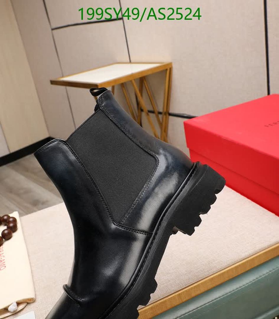 Ferragamo-Men shoes Code: AS2524 $: 199USD