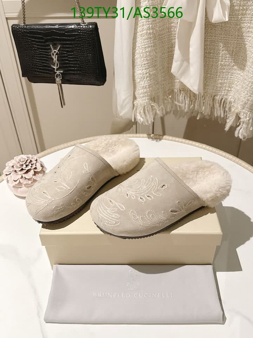 Brunello Cucinelli-Women Shoes Code: AS3566 $: 139USD