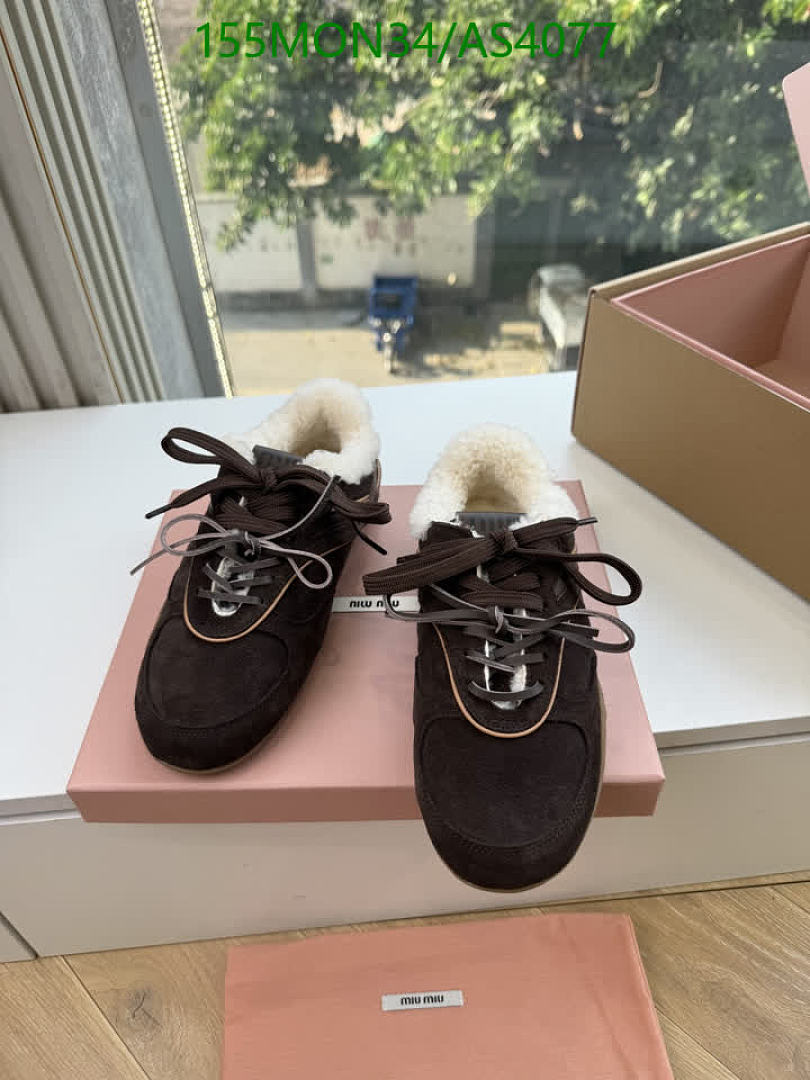 Miu Miu-Women Shoes Code: AS4077 $: 155USD