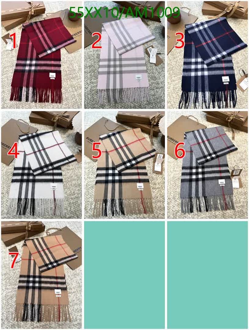 Burberry-Scarves Code: AM1009 $: 55USD