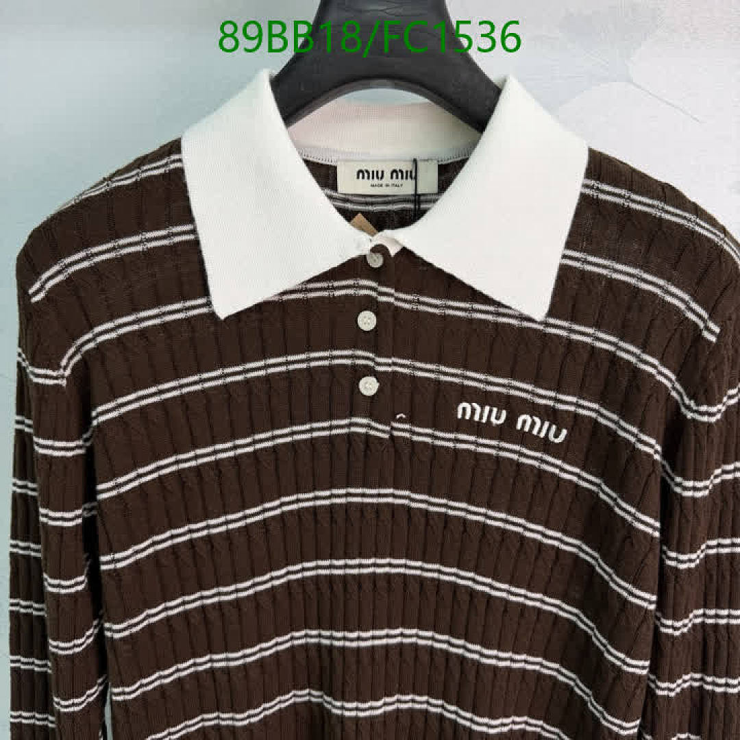 Miu Miu-Clothing Code: FC1536 $: 89USD