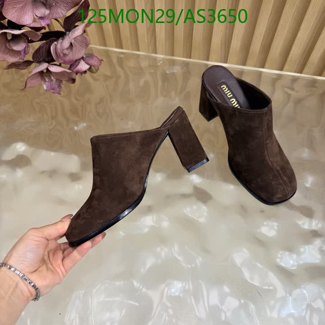 Miu Miu-Women Shoes Code: AS3650 $: 125USD