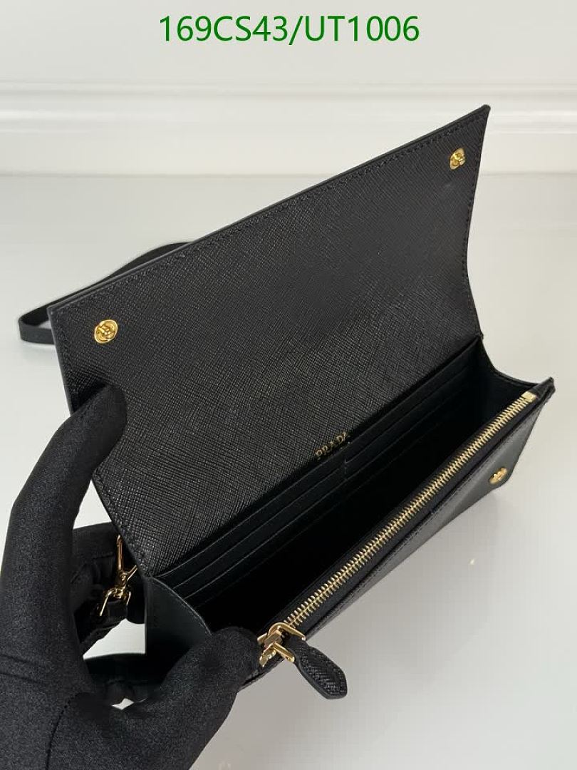 Prada-WalletsMirror Quality Code: UT1006 $: 169USD