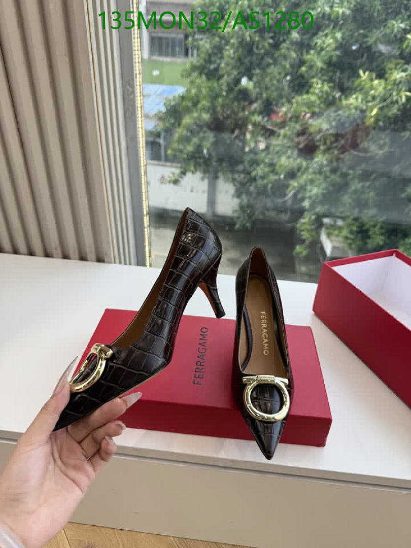 Ferragamo-Women Shoes Code: AS1280 $: 135USD