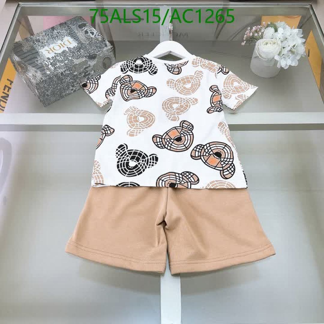 Burberry-Clothing（Kids） Code: AC1265 $: 75USD