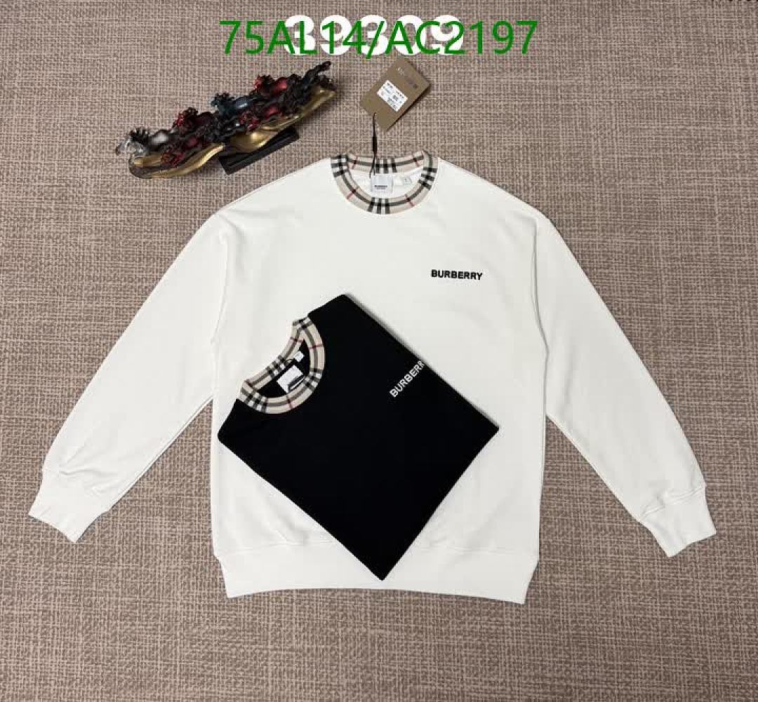 Burberry-Clothing Code: AC2197 $: 75USD