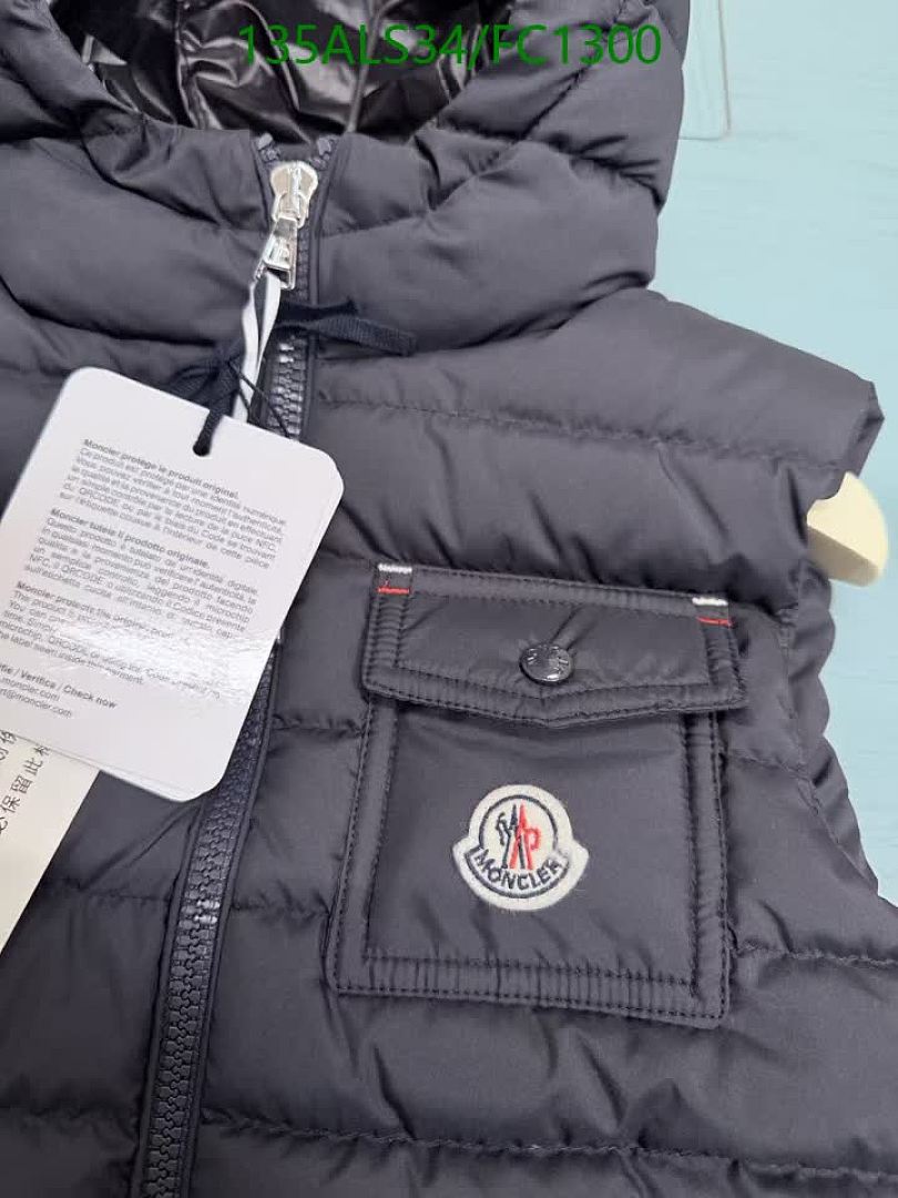 Moncler-Clothing（Kids） Code: FC1300 $: 135USD