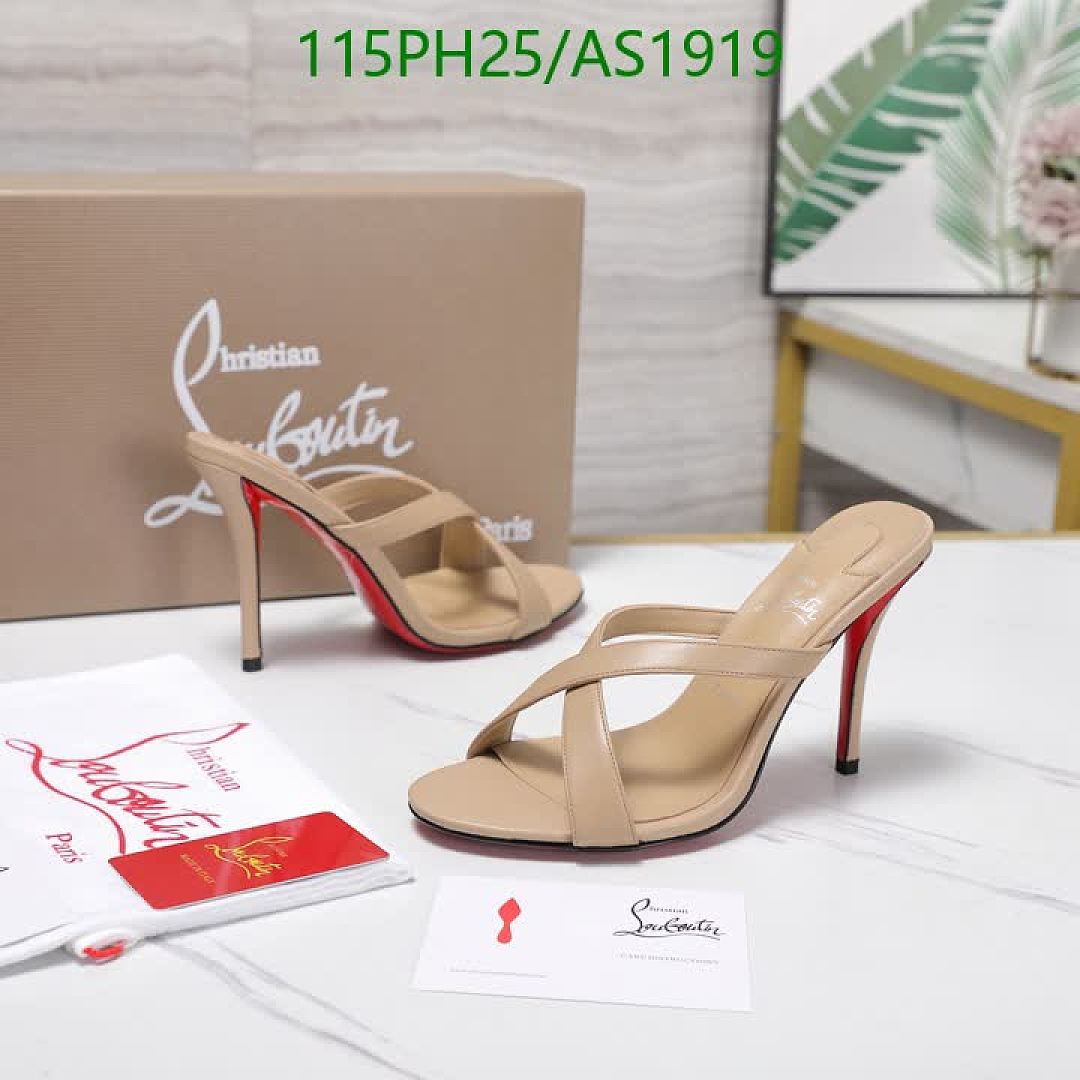 Christian Louboutin-Women Shoes Code: AS1919 $: 115USD