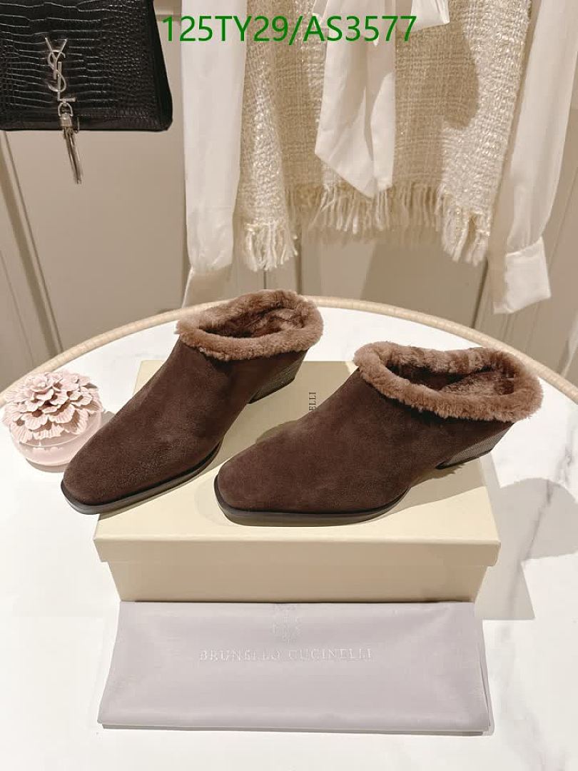 Brunello Cucinelli-Women Shoes Code: AS3577 $: 125USD