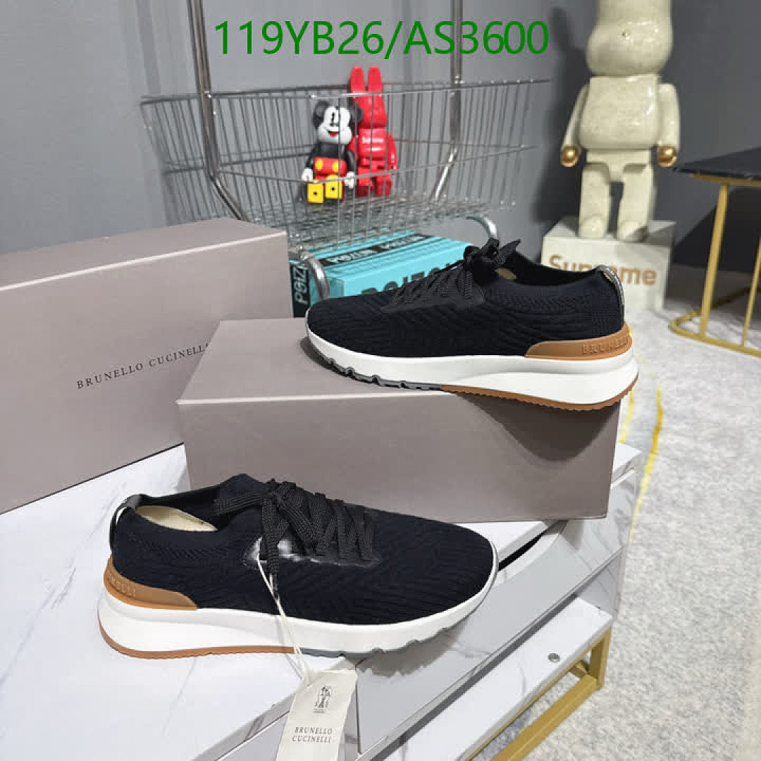Brunello Cucinelli-Men shoes Code: AS3600 $: 119USD