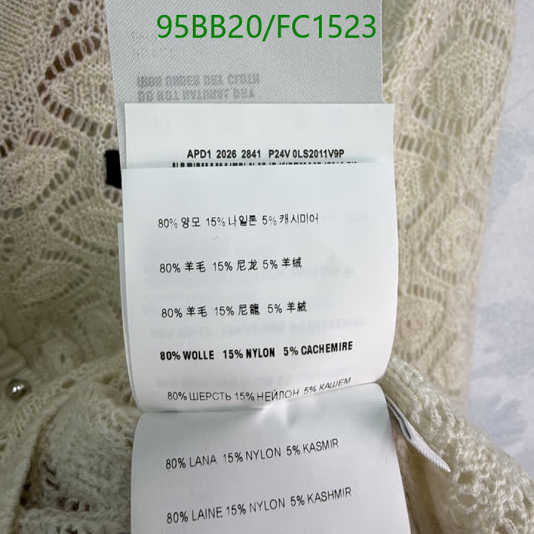Miu Miu-Clothing Code: FC1523 $: 95USD