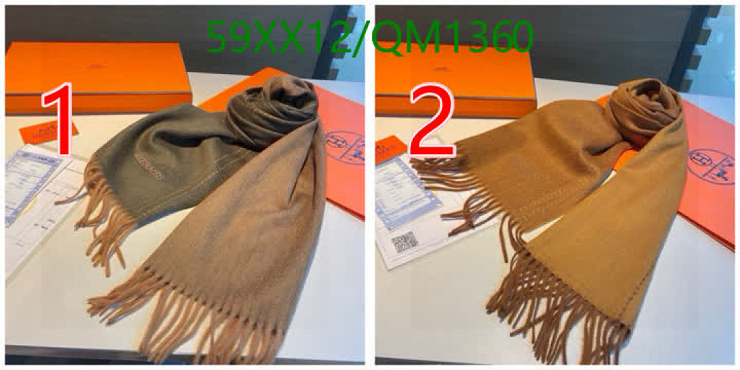 Hermes-Scarves Code: QM1360 $: 59USD