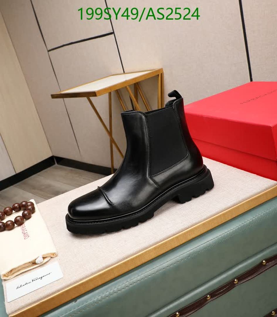 Ferragamo-Men shoes Code: AS2524 $: 199USD