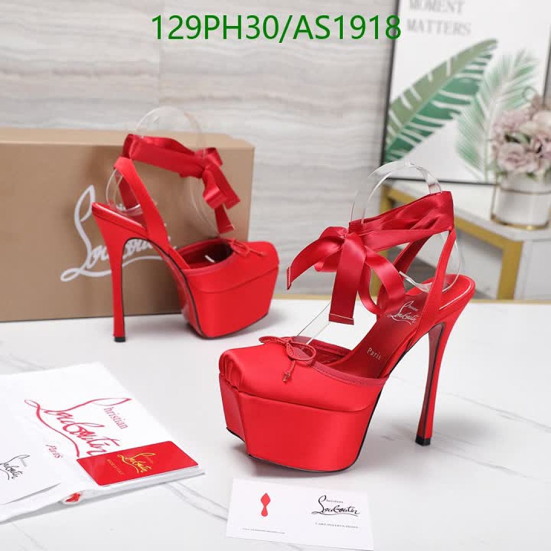 Christian Louboutin-Women Shoes Code: AS1918 $: 129USD