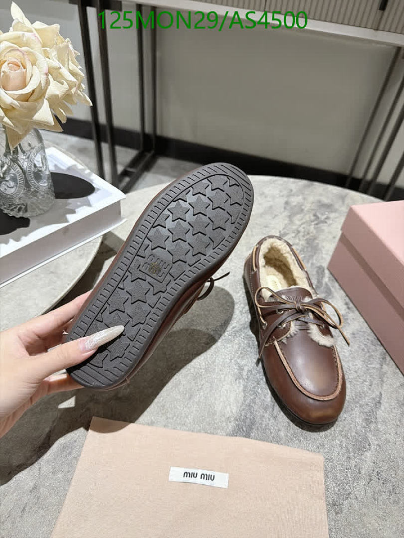 Miu Miu-Women Shoes Code: AS4500 $: 125USD