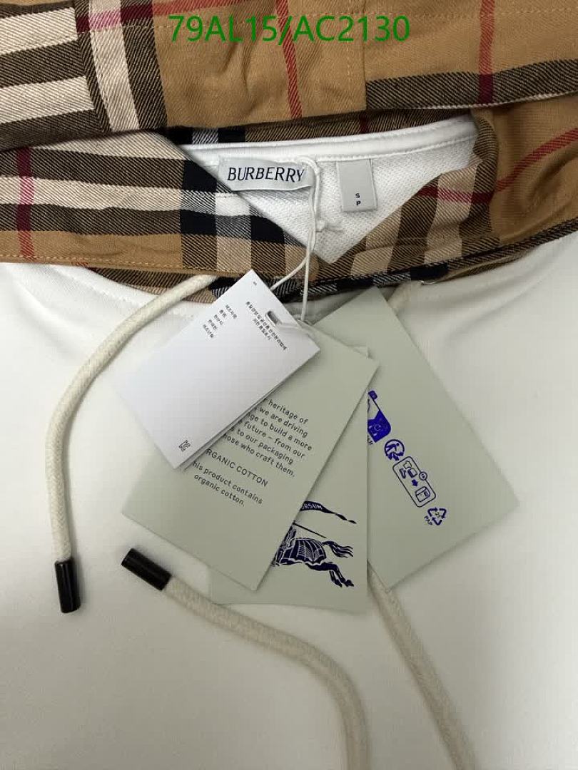 Burberry-Clothing Code: AC2130 $: 79USD