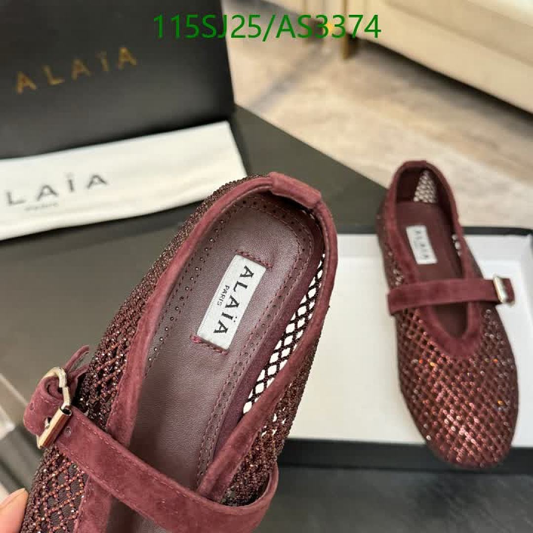 Alaia-Women Shoes Code: AS3374 $: 115USD
