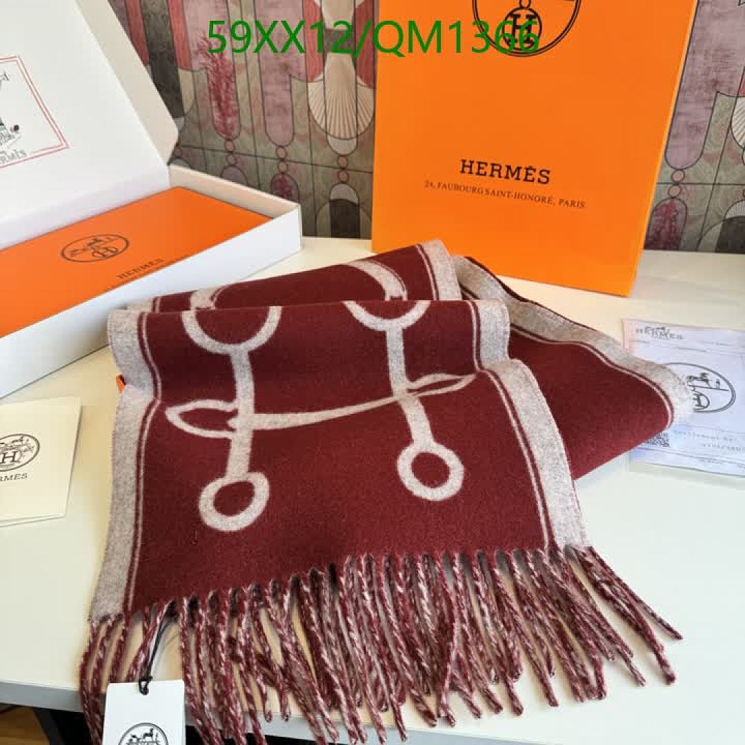 Hermes-Scarves Code: QM1366 $: 59USD