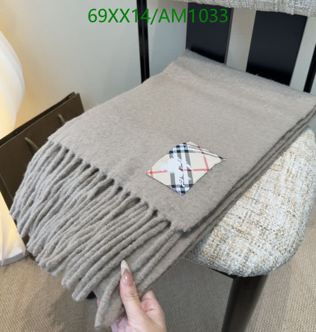 Burberry-Scarves Code: AM1033 $: 69USD