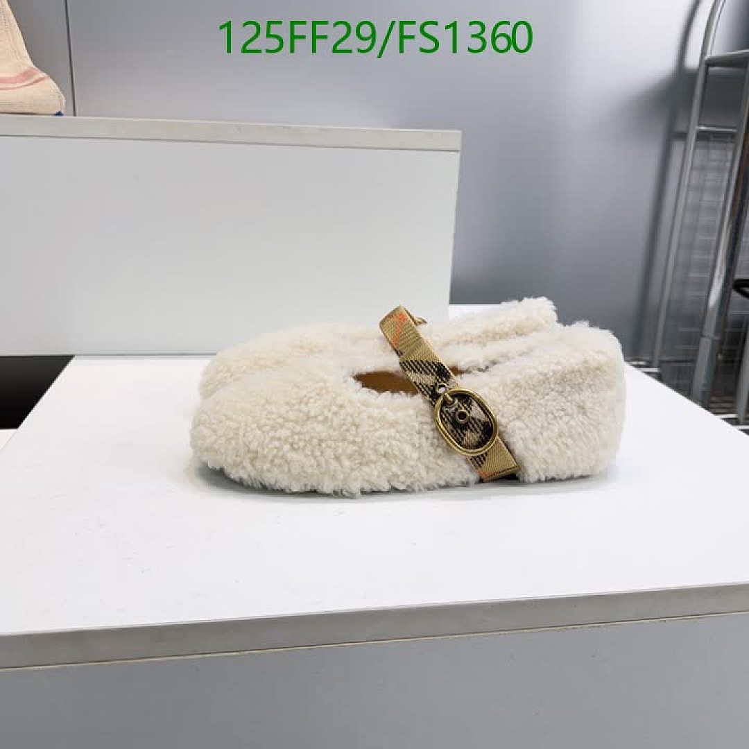 Burberry-Women Shoes Code: FS1360 $: 125USD