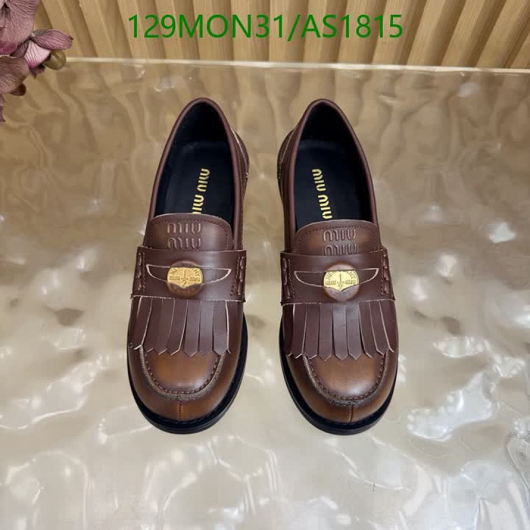 Miu Miu-Women Shoes Code: AS1815 $: 129USD